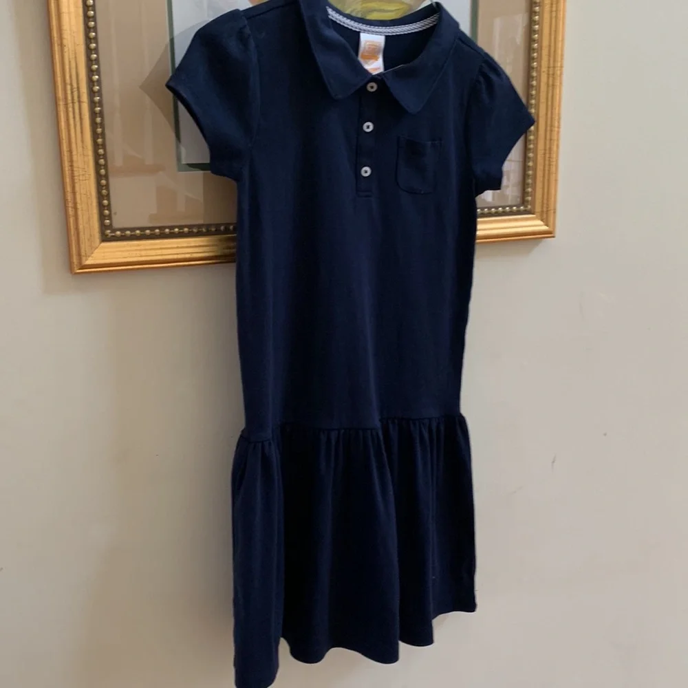 Girls blue dress Gymboree size 10